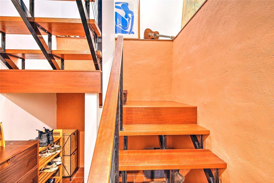37 Ring Street Providence, RI 02909 - Photo 24 of 28 Stairs down to the lower level with laundry and garage