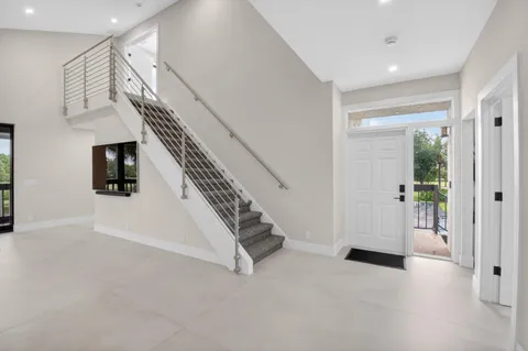 a view of entryway and hall