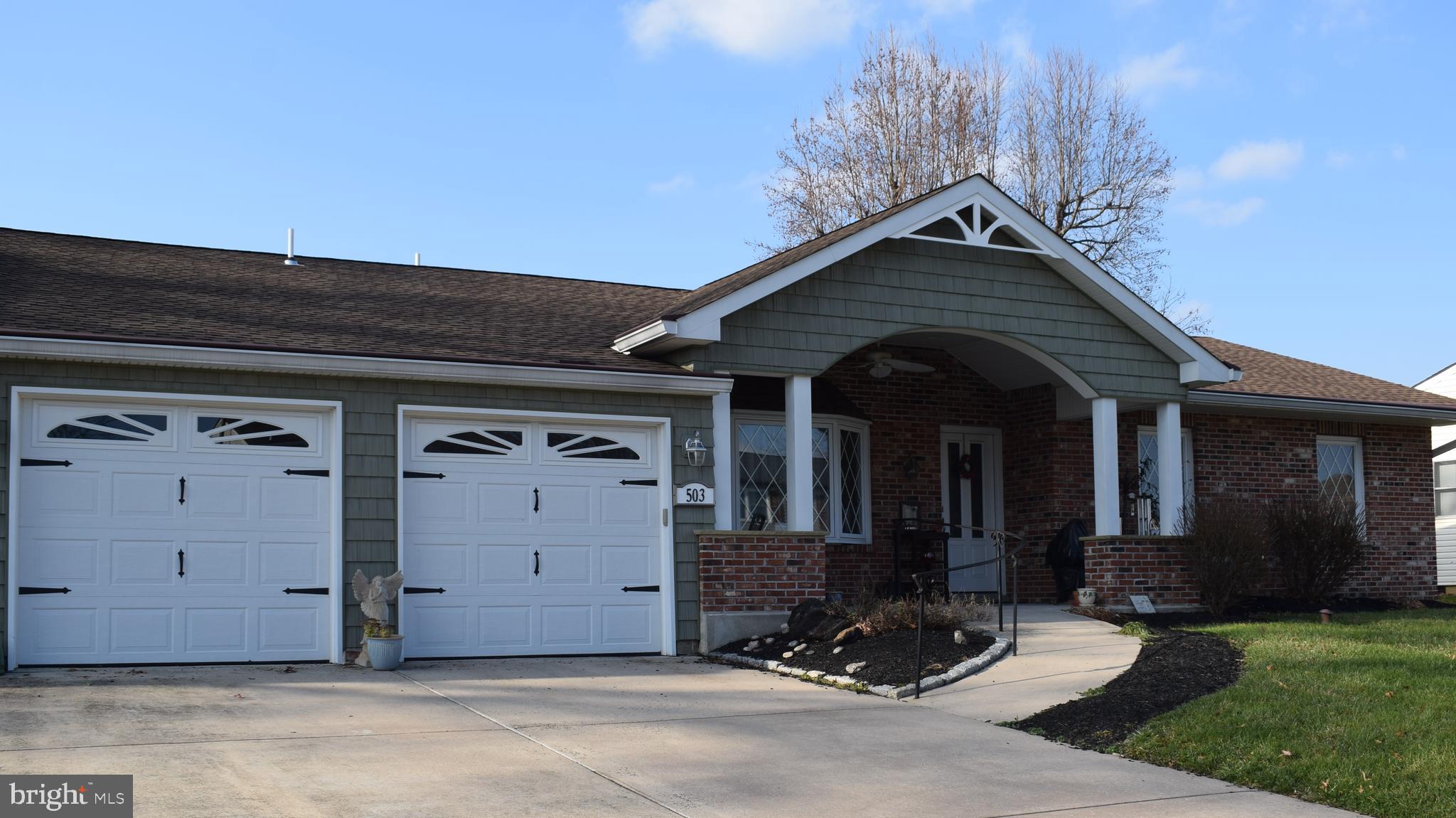 503 Fairhurst Road Fairless Hills, PA 19030 - Photo 2 of 12 Large, covered front porch