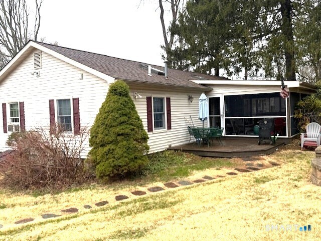 215 Whisconier Road Brookfield, CT 06804 - Photo 28 of 32 a view of a house with a yard