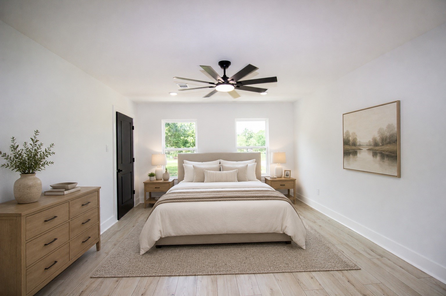54 Windmill Road Hempstead, TX 77445 - Photo 17 of 26 a bedroom with a large bed and a window