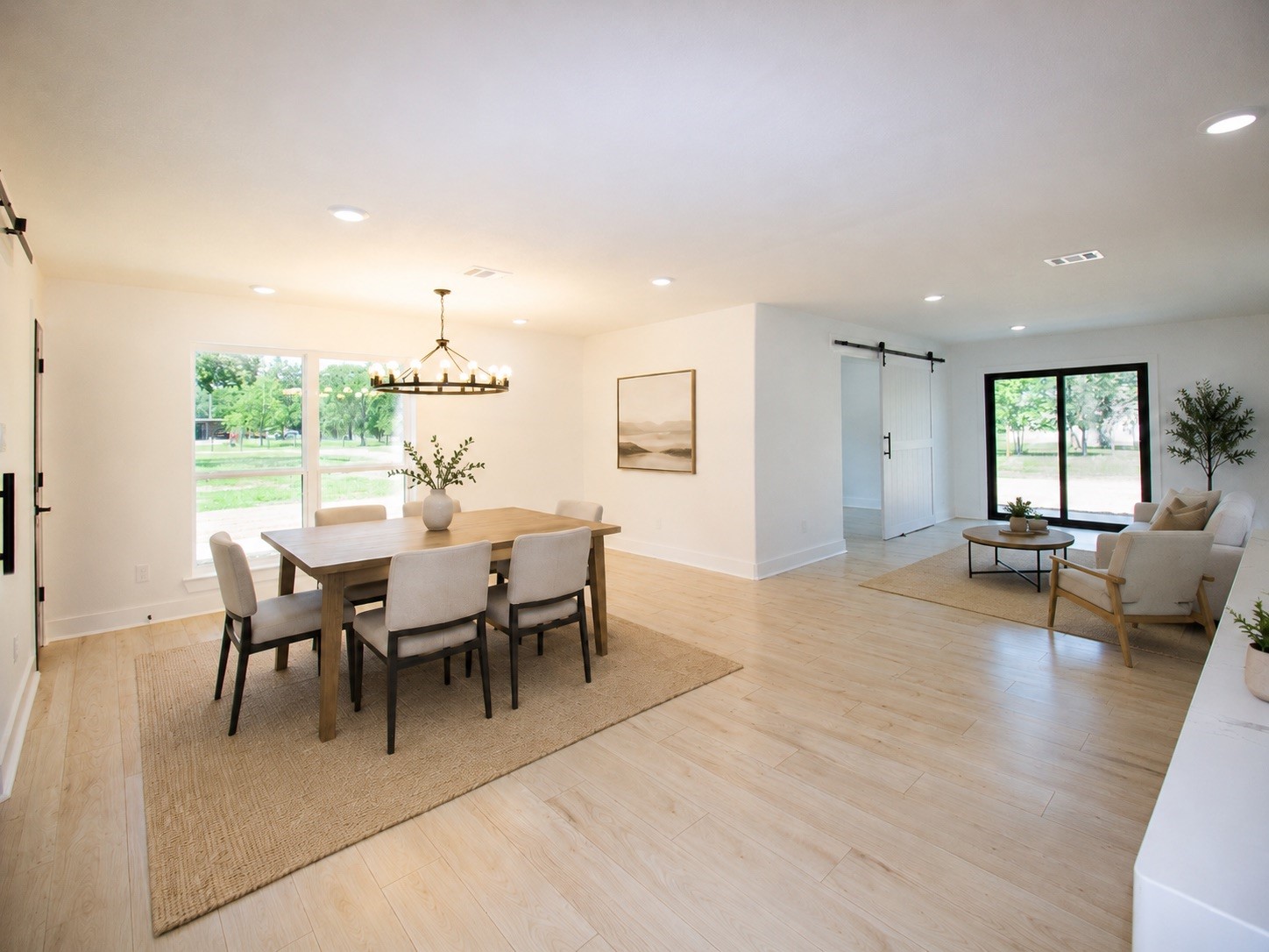 54 Windmill Road Hempstead, TX 77445 - Photo 4 of 26 a view of a dining room with furniture window and wooden floor