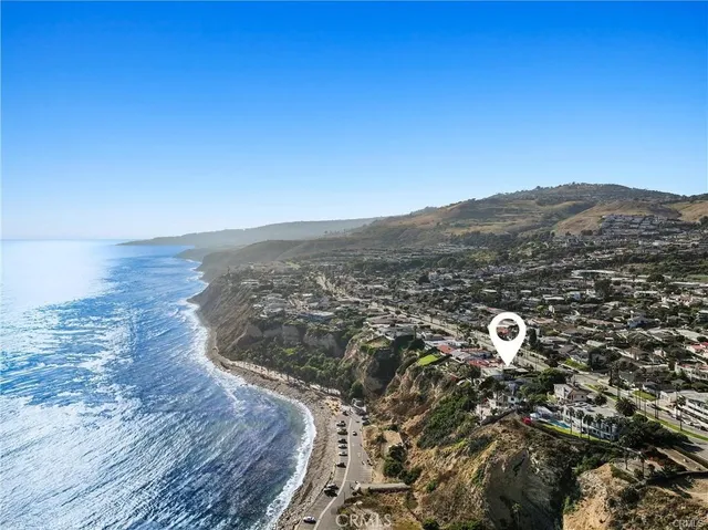 a view of a sky from a balcony