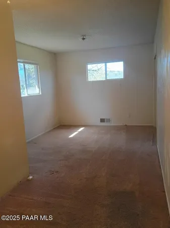 a view of room with window