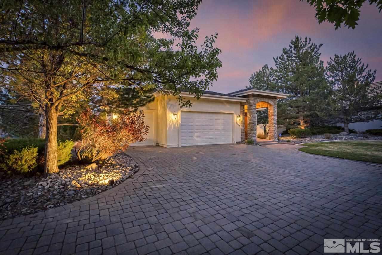 4370 Juniper Trail Reno, NV 89519 - Photo 1 of 40 front view of a house with a yard