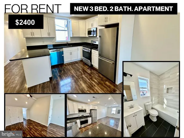 $2,400 | 312 South Eden Street, Unit 2, Baltimore, MD 21231