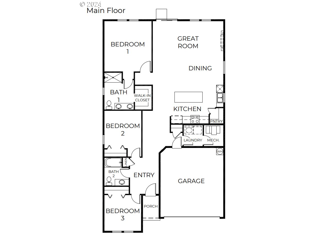 2678 V Springfield, OR 97477 - Photo 2 of 20 a picture of a floor plan