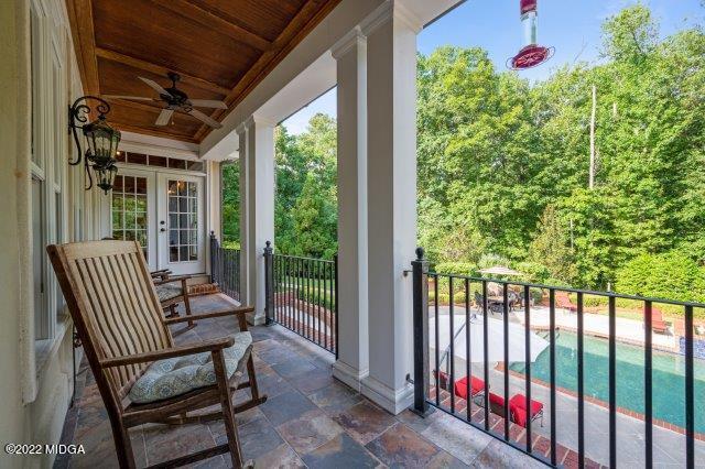 7959 Whittle Road Macon, GA 31220 - Photo 5 of 49 a view of a chairs and table in the balcony