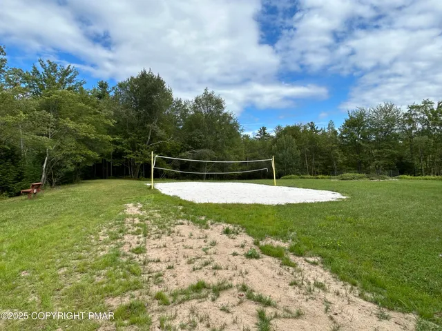 a view of an outdoor space and a yard