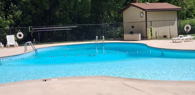 1 Renaissance Place, Unit 719 Palatine, IL 60067 - Photo 17 of 20 a swimming pool with barbeque oven
