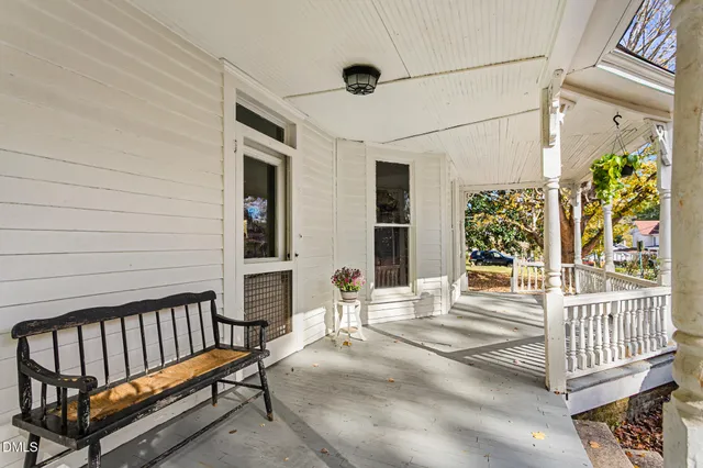 a view of a backyard of a house