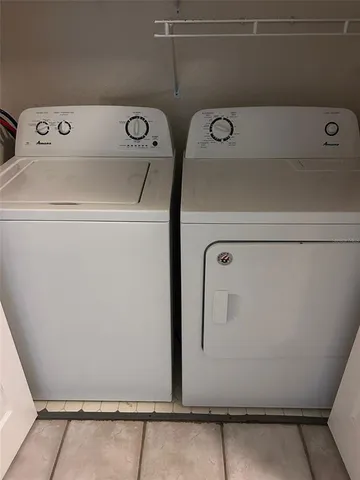 a view of a door in the room