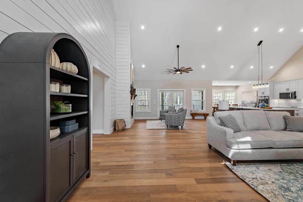 219 Fairview Drive Morganton, GA 30560 - Photo 11 of 61 a living room with furniture and kitchen view