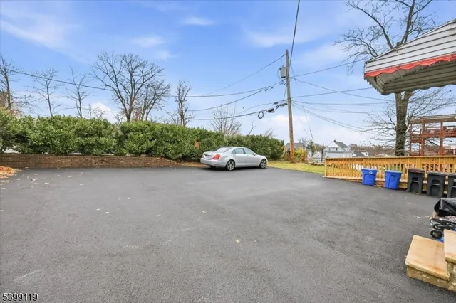 a car parked on the side of the road
