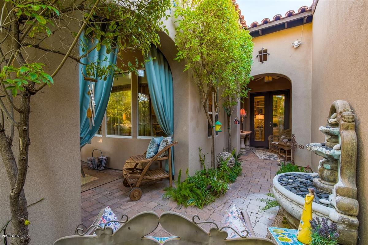 8932 East Mountain Spring Road Scottsdale, AZ 85255 - Photo 38 of 78 59-59 Patio and Office Entry