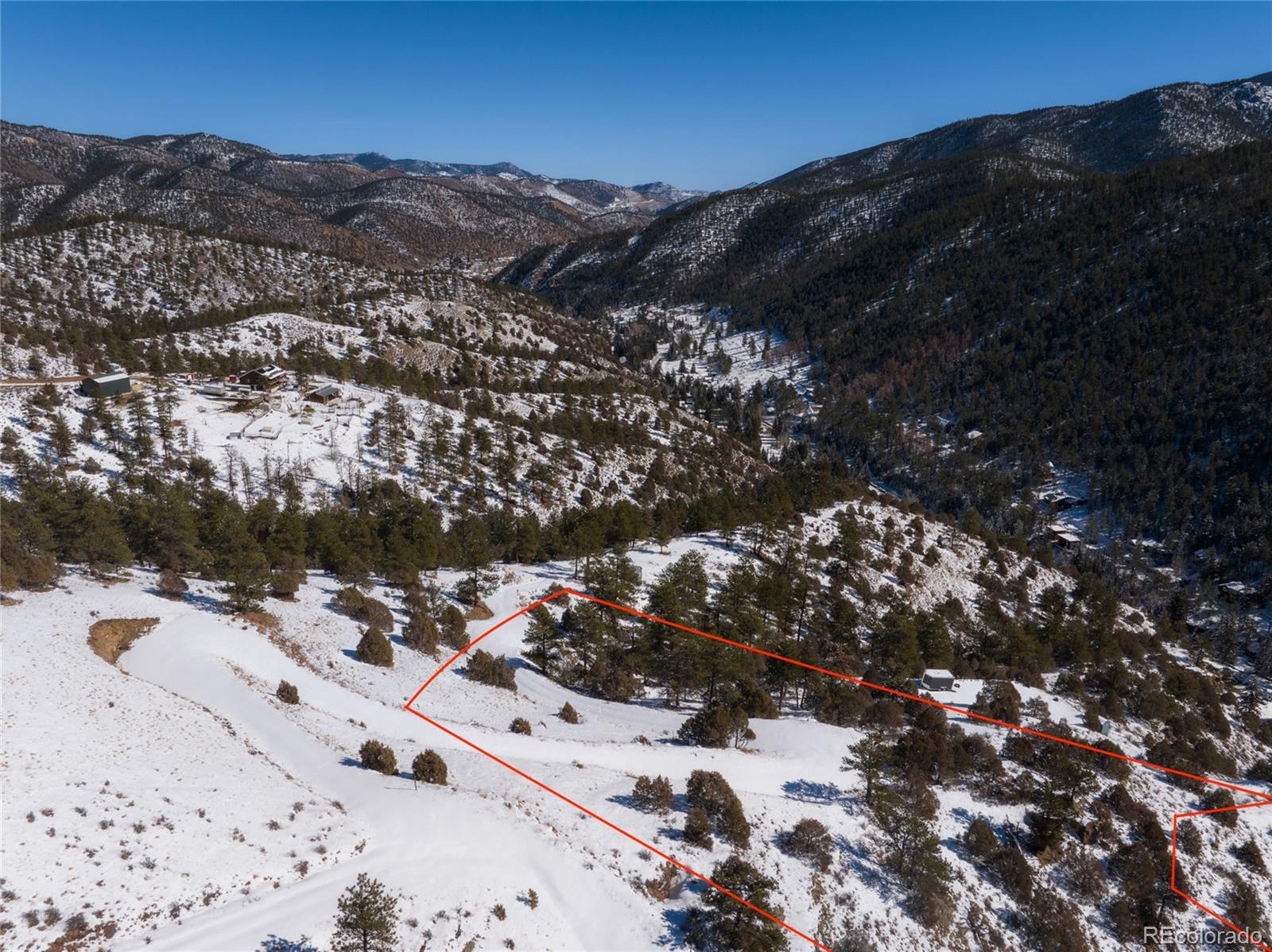777 Laughing Valley Ranch Road Idaho Springs, CO 80452 - Photo 10 of 16 a view of city and mountain