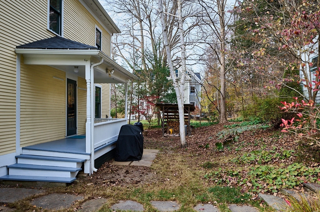 16 South Sunset Avenue Amherst, MA 01002 - Photo 37 of 42 a front view of a house with a yard