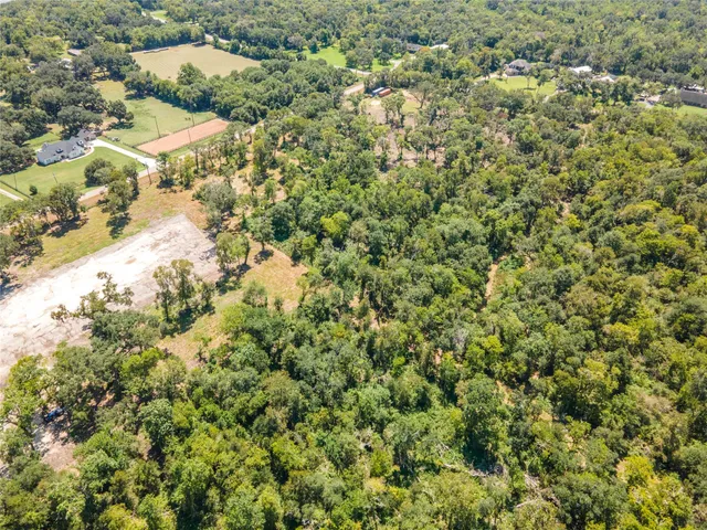 a view of a yard of a house