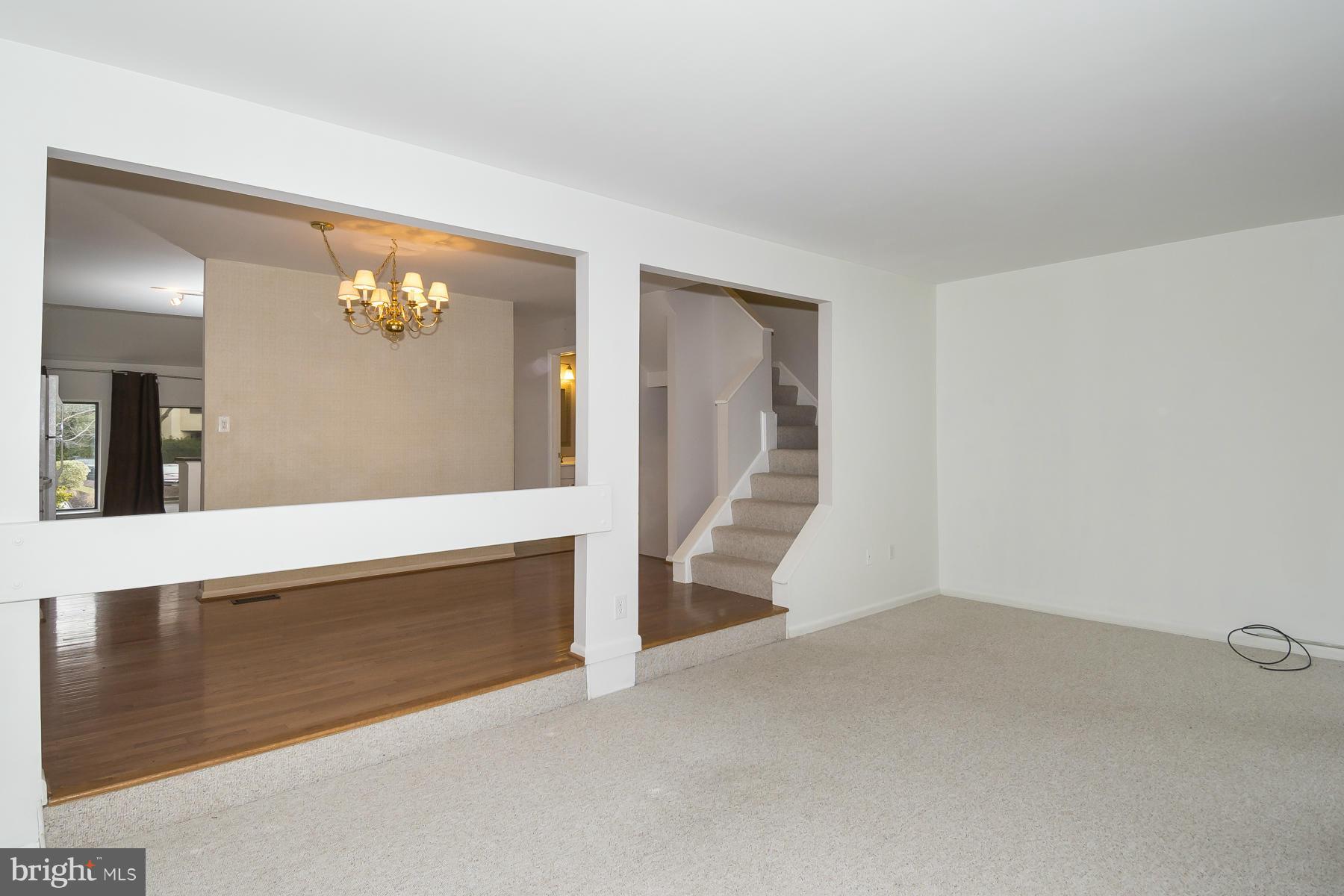 5611 Vantage Point Road Columbia, MD 21044 - Photo 11 of 28 Living Room looking toward Dining Room