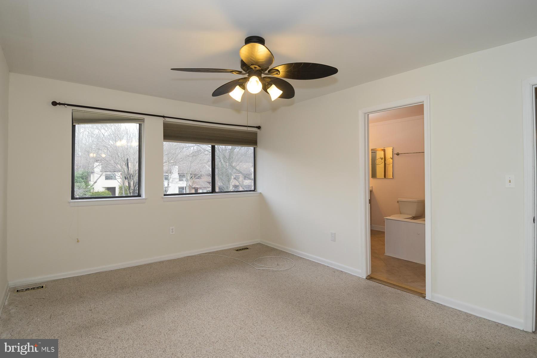 5611 Vantage Point Road Columbia, MD 21044 - Photo 12 of 28 Ceiling fan. Renovated master bath is glorious.