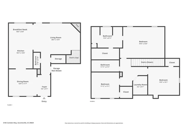 $274,900 | 3145 Camden Way, Graniteville, SC 29829