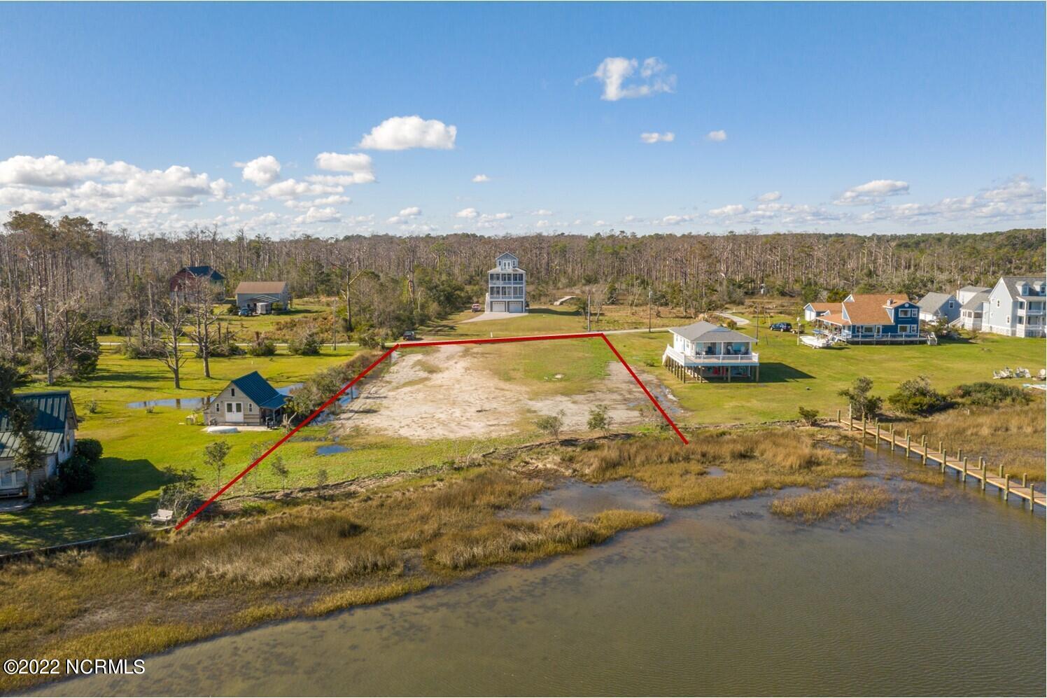 140 Taylor Road Marshallberg, NC 28553 - Photo 1 of 16 lot lines 1