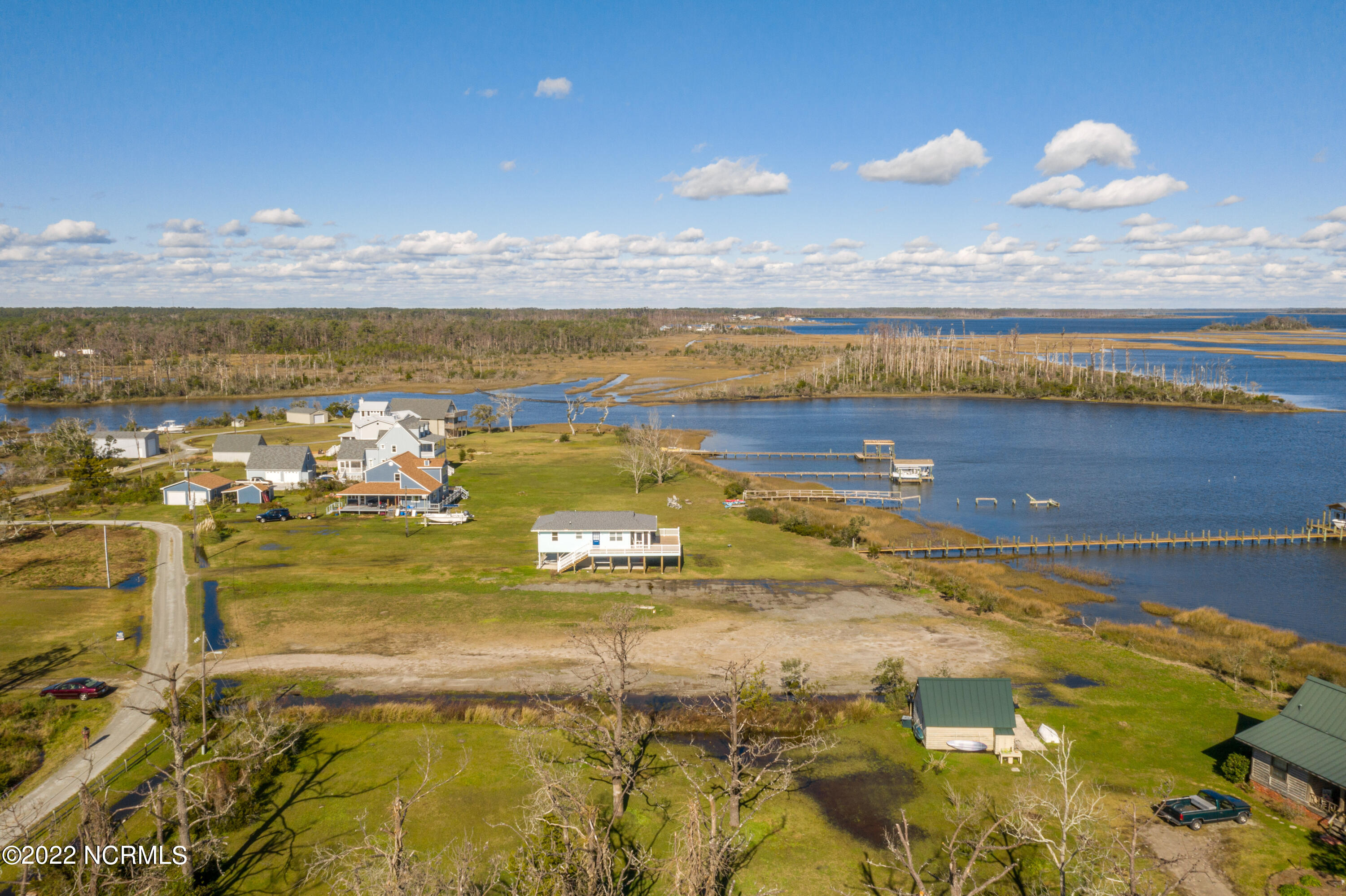 140 Taylor Road Marshallberg, NC 28553 - Photo 6 of 16 Aerial