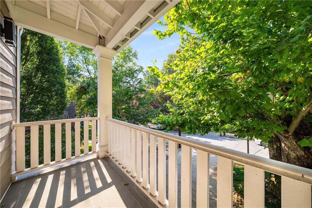 911 Monroe Circle Northeast Atlanta, GA 30308 - Photo 29 of 86 a view of a wooden fence