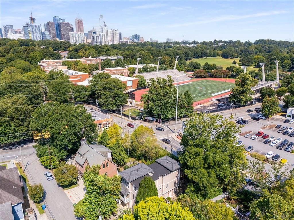 911 Monroe Circle Northeast Atlanta, GA 30308 - Photo 63 of 86 a view of a city