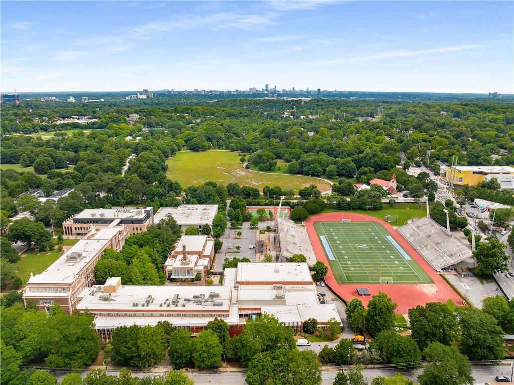 911 Monroe Circle Northeast Atlanta, GA 30308 - Photo 65 of 86 a view of a city