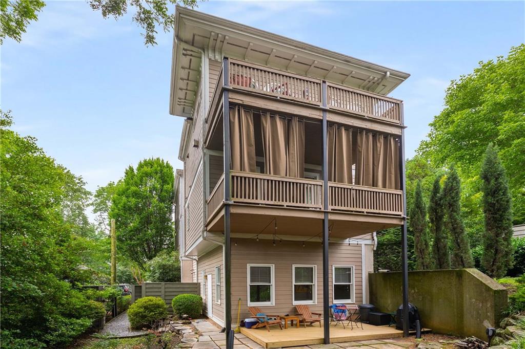 911 Monroe Circle Northeast Atlanta, GA 30308 - Photo 76 of 86 a view of a building with a window