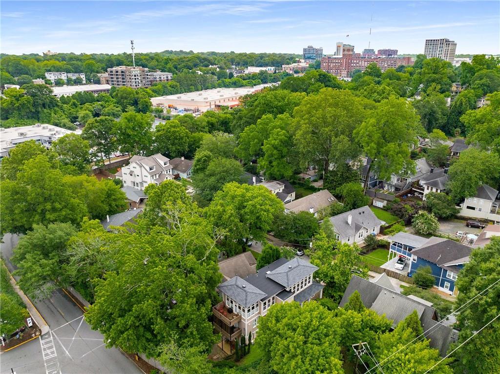 911 Monroe Circle Northeast Atlanta, GA 30308 - Photo 79 of 86 an aerial view of multiple house