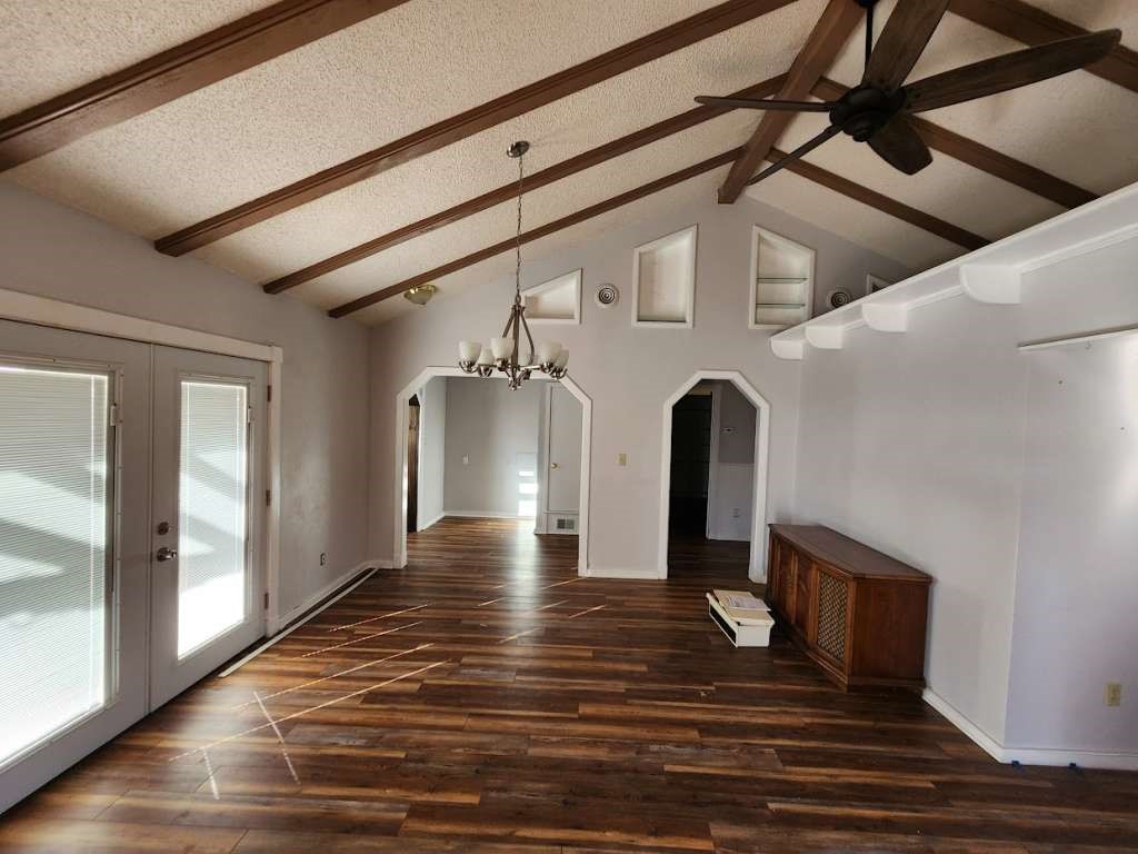 108 East 9th Street Channing, TX 79018 - Photo 8 of 16 a view of entryway and hall with wooden floor
