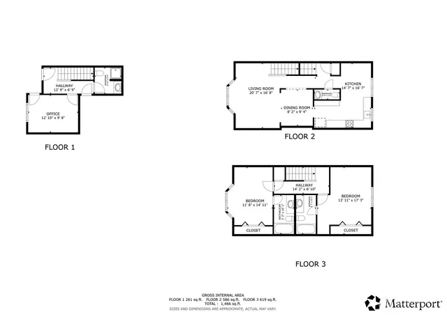 a picture of a room with a white wall and door