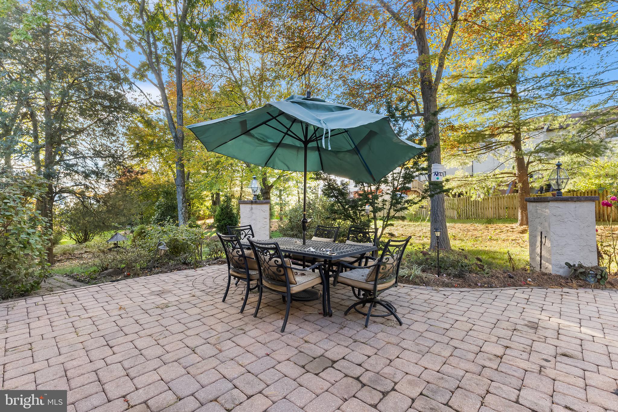 511 Faith Drive Norristown, PA 19403 - Photo 34 of 39 a view of a tables and chairs under an umbrella