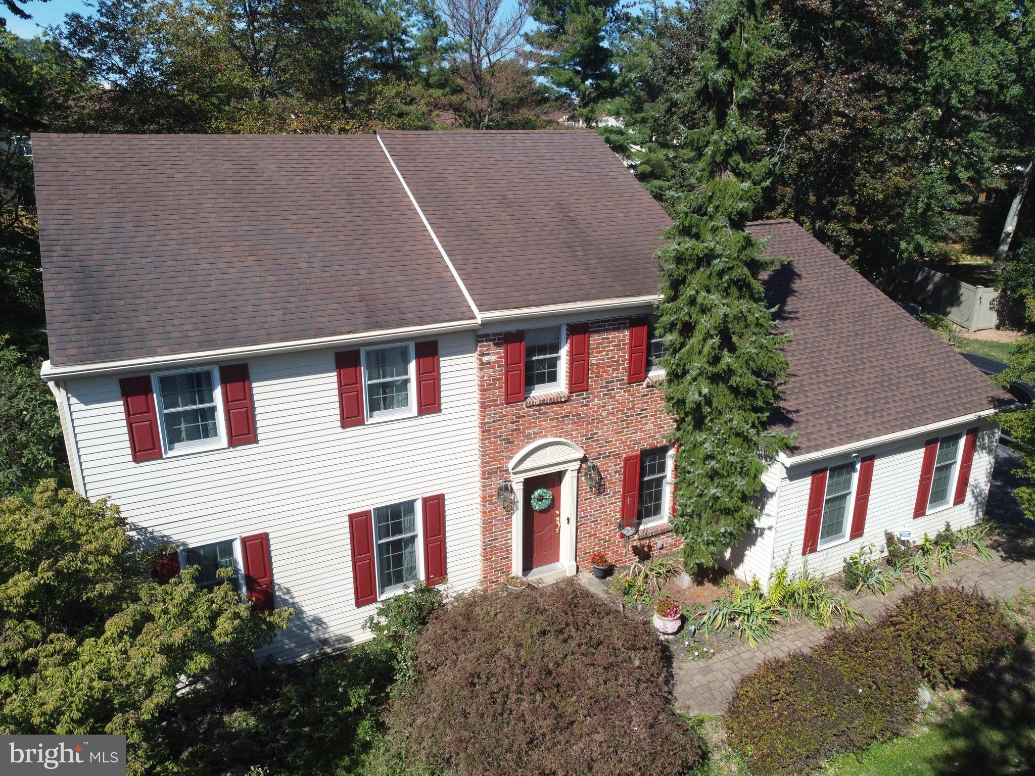 511 Faith Drive Norristown, PA 19403 - Photo 37 of 39 a aerial view of a house with a yard and potted plants