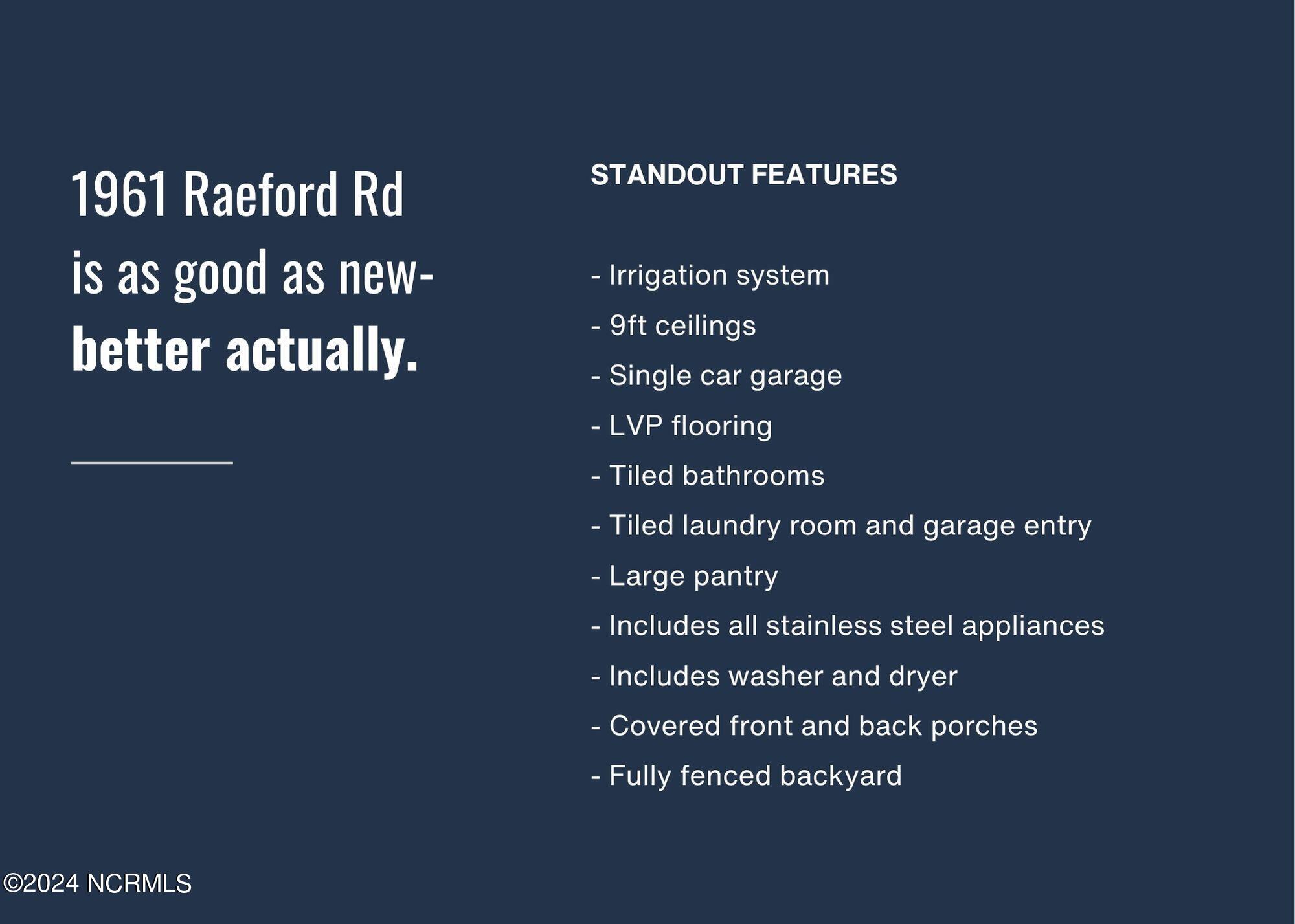 1961 Raeford Road Southport, NC 28461 - Photo 39 of 40 Standout Features