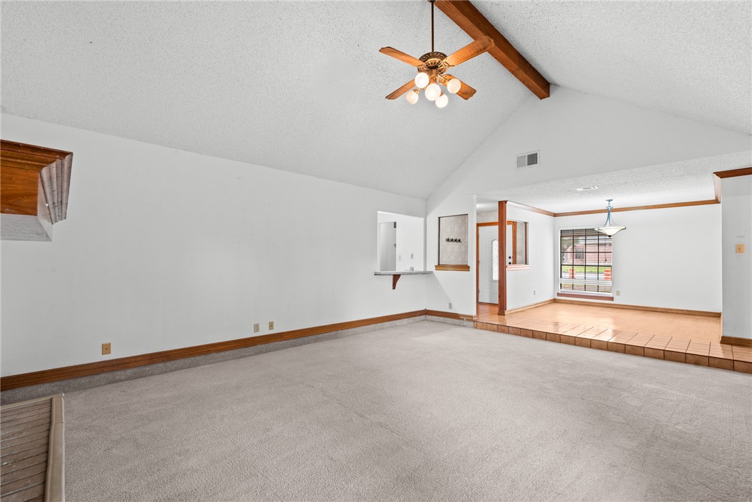 5309 Timbergate Drive Corpus Christi, TX 78413 - Photo 17 of 29 an empty room with a empty space and a ceiling fan