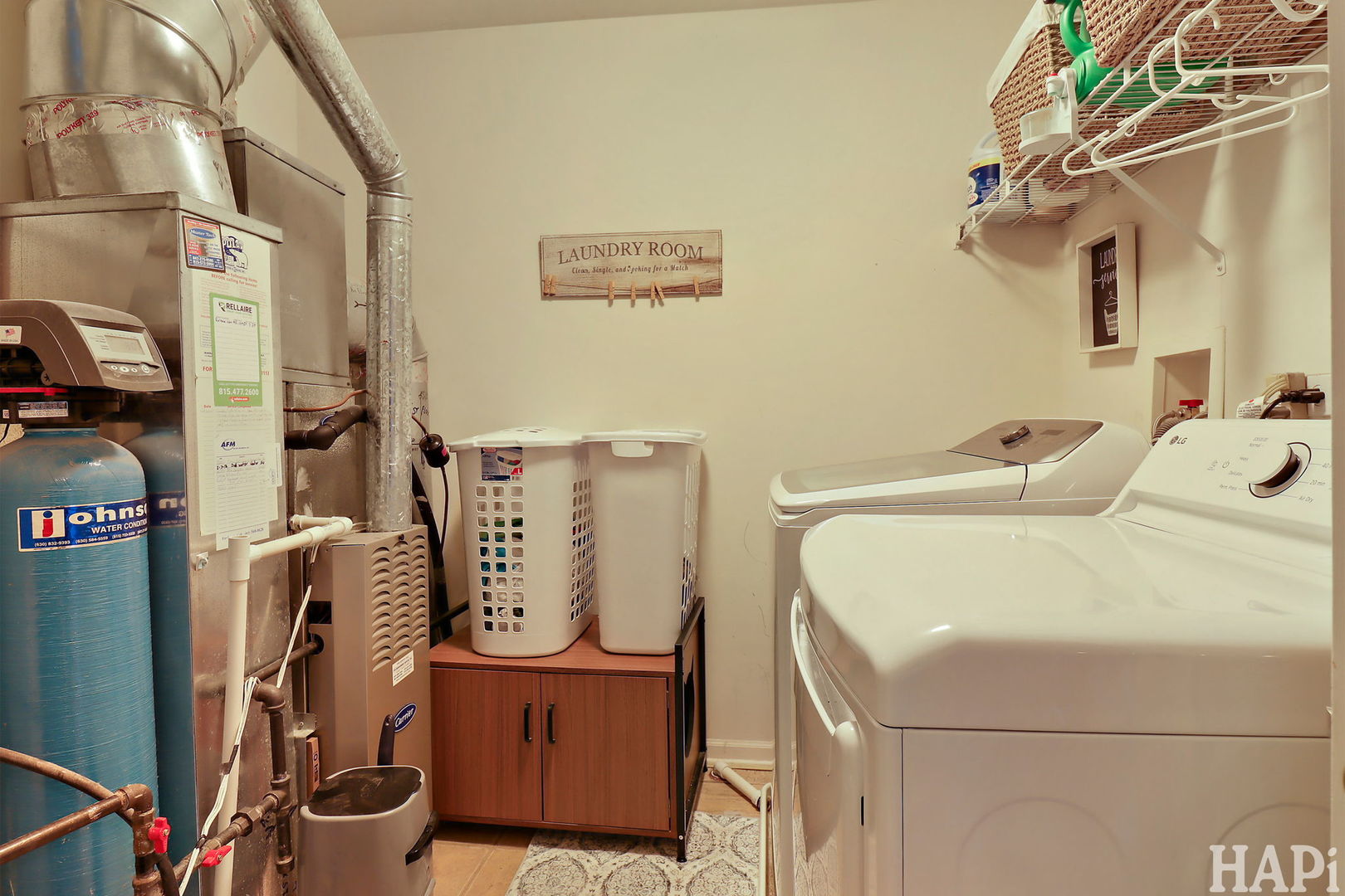 2154 Daybreak Drive Lake In The Hills, IL 60156 - Photo 15 of 29 a utility room with dryer and washer