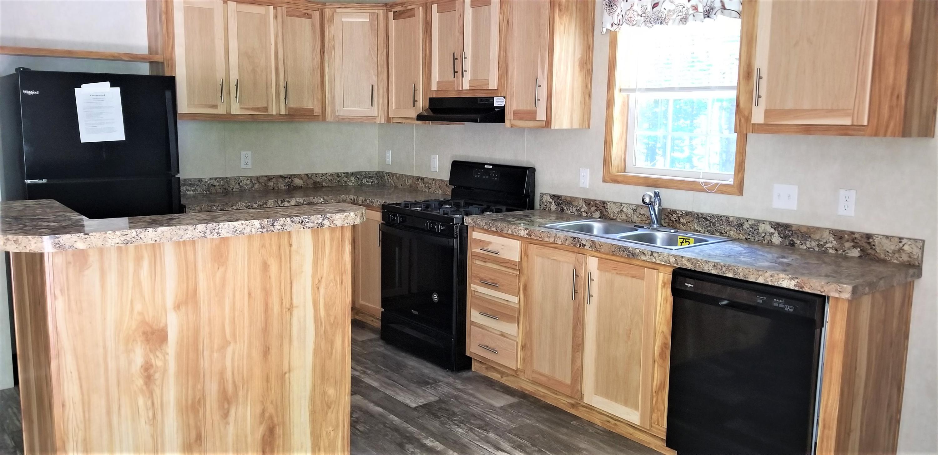 159 Mouse Lane Alfred, ME 04002 - Photo 2 of 11 Kichen with an island will sit 3 stools