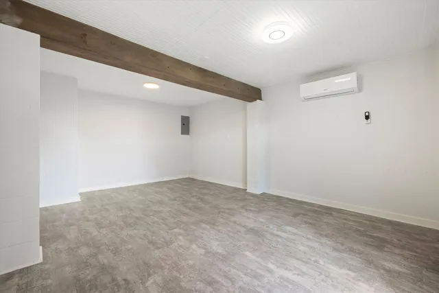 a view of a lake with houses