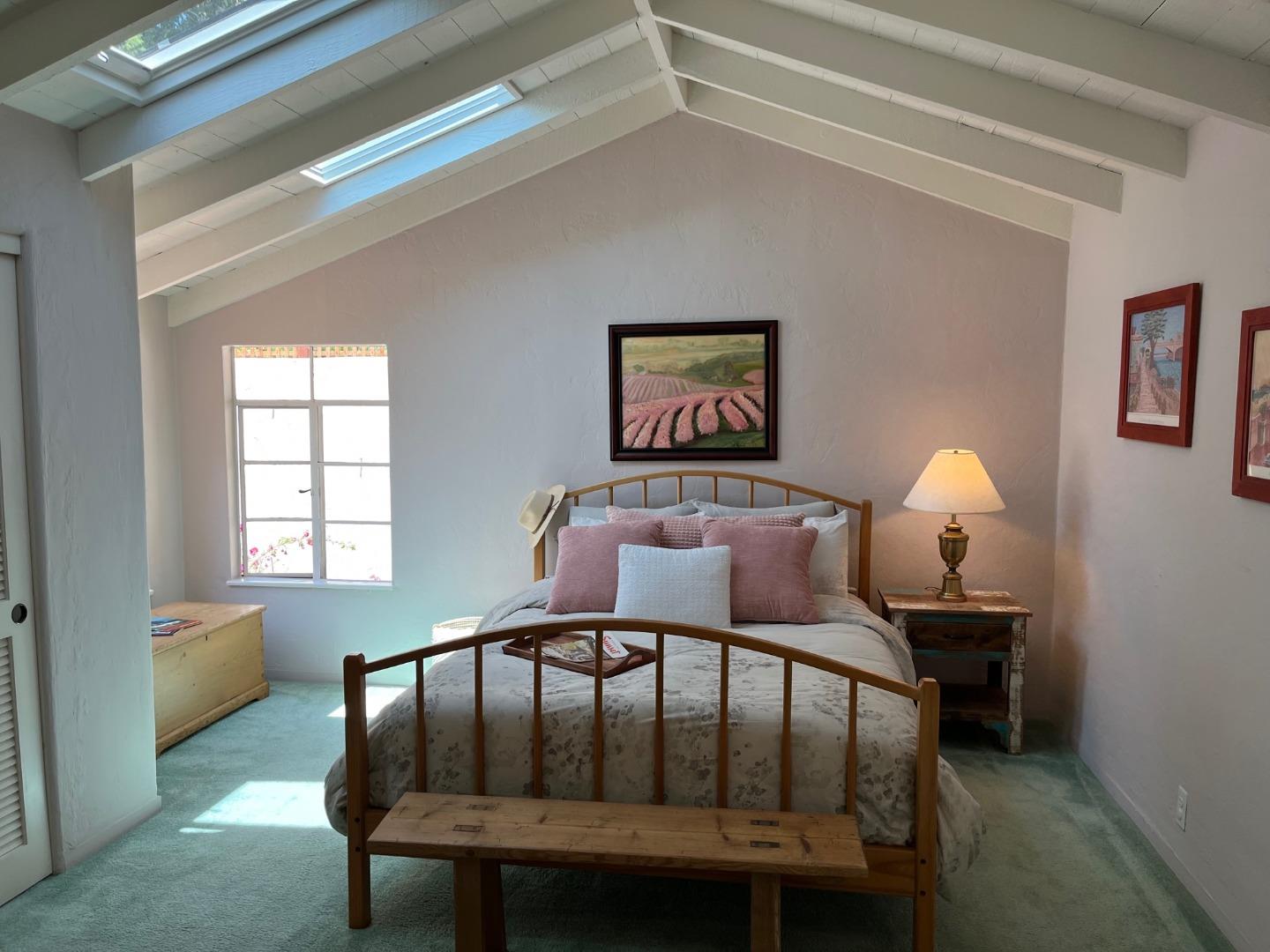 529 Monterey Drive Aptos, CA 95003 - Photo 18 of 32 a bedroom with bed and a window