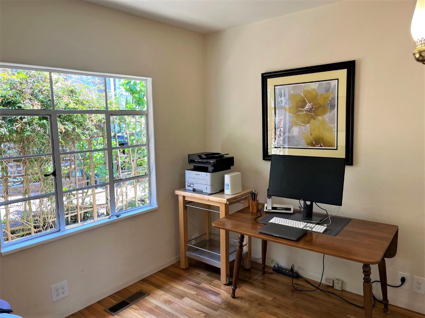 529 Monterey Drive Aptos, CA 95003 - Photo 24 of 32 a view of a workspace with furniture and a window