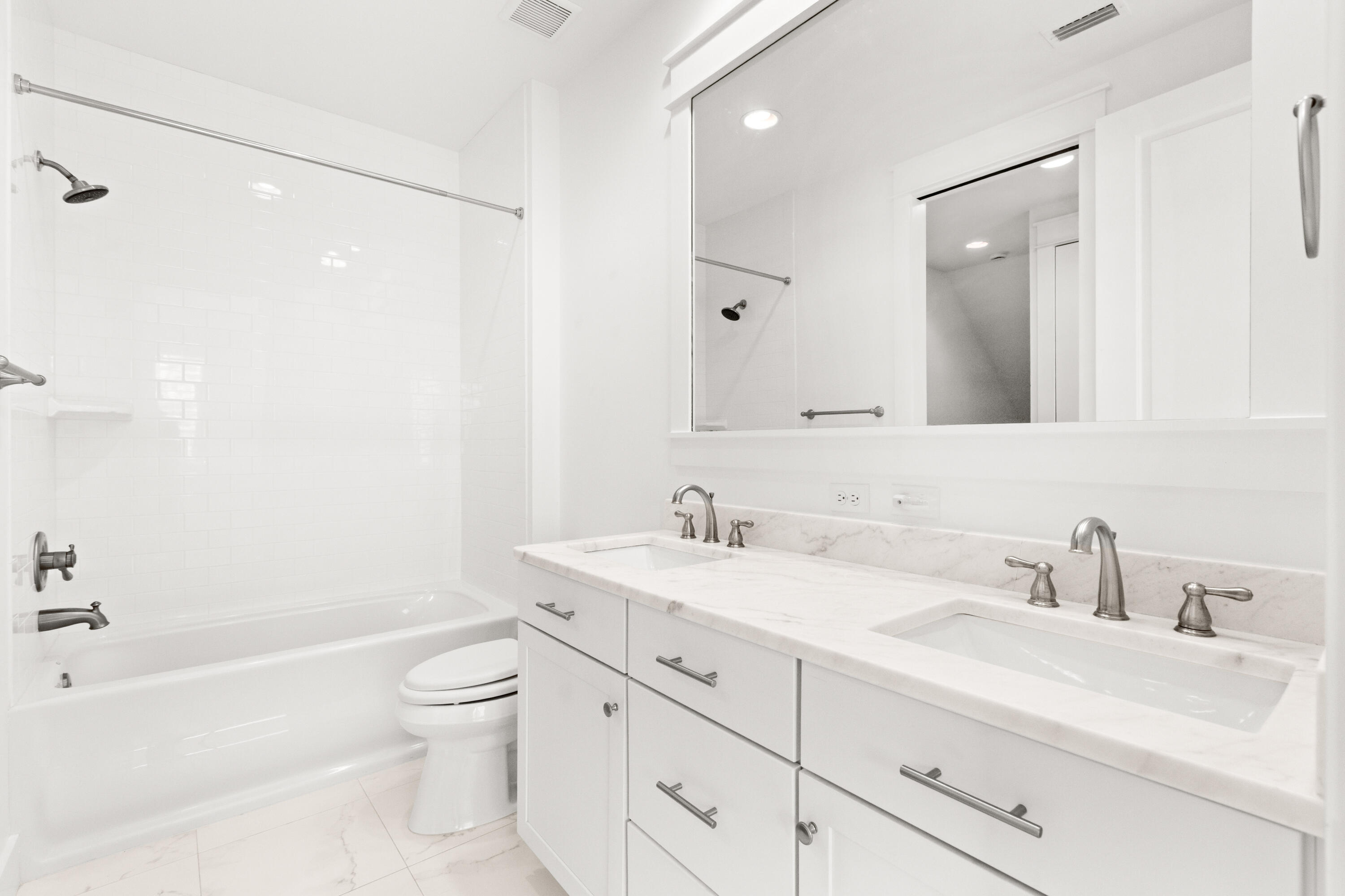 309 Jack Knife Drive Inlet Beach, FL 32461 - Photo 25 of 43 a bathroom with a sink a toilet and a bathtub