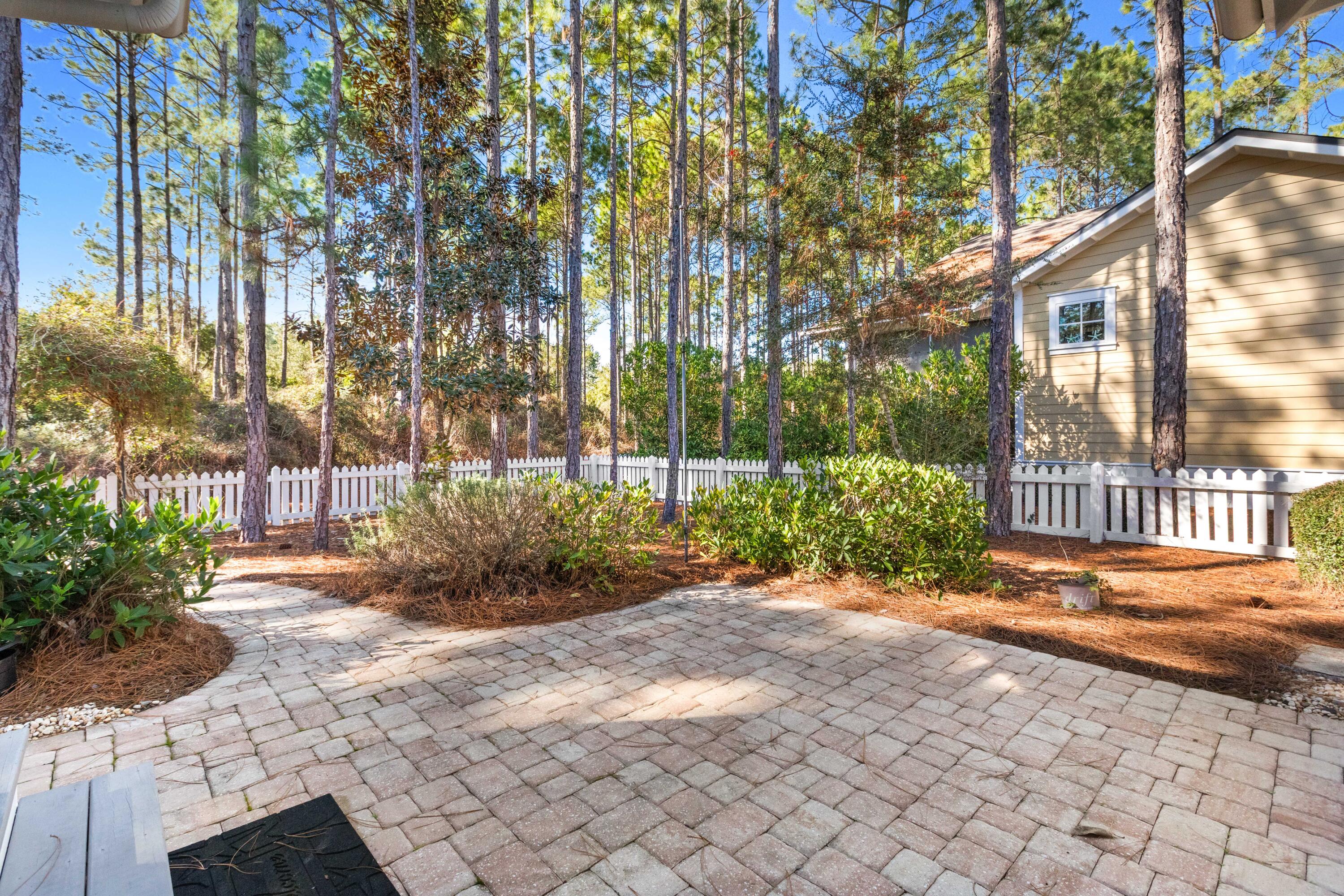 309 Jack Knife Drive Inlet Beach, FL 32461 - Photo 30 of 43 a view of garden with patio