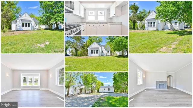 a view of house with garden