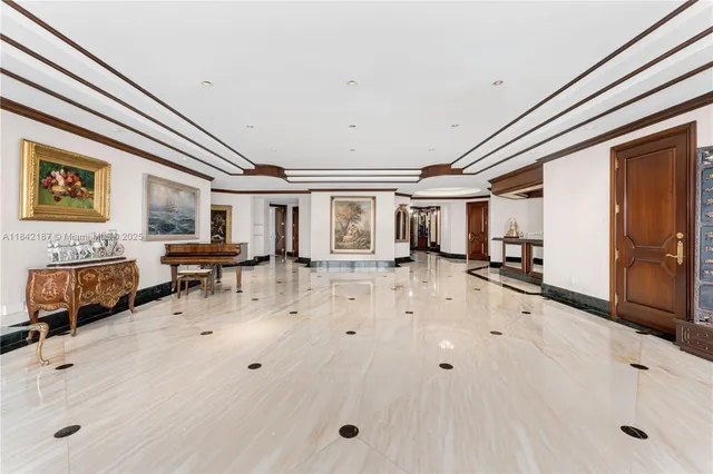 a view of a house with wooden floor