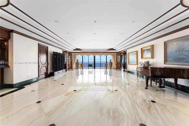 a view of a house with wooden floor