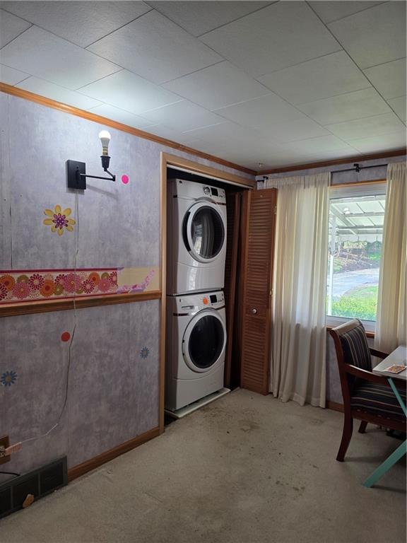 35 Beallsville Road Fredericktown, PA 15333 - Photo 21 of 24 a view of a livingroom with washer and dryer