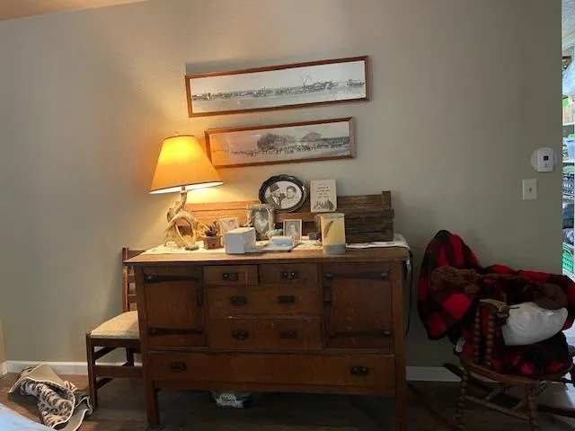 a view of storage utility room